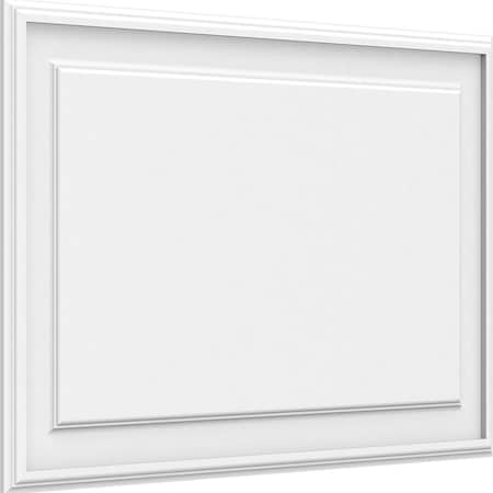 Ekena Millwork Legacy Raised Panel Decorative Wall Panel, 34"W x 22"H x 5/8"P WALP34X22X062LEG